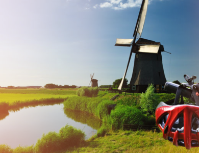 Holanda: lo más destacado alrededor de Ámsterdam en bici.