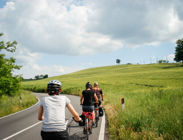 En bici de Pisa a Florencia