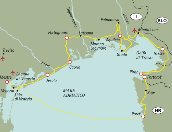 Venecia-Porec en bici