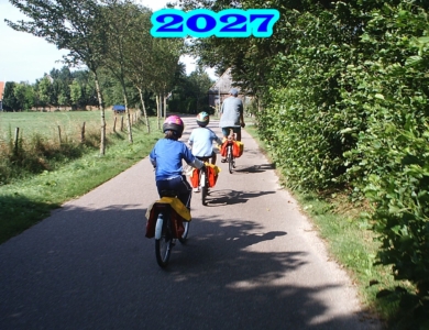 Holanda. Con niños en bici por el sur de Holanda