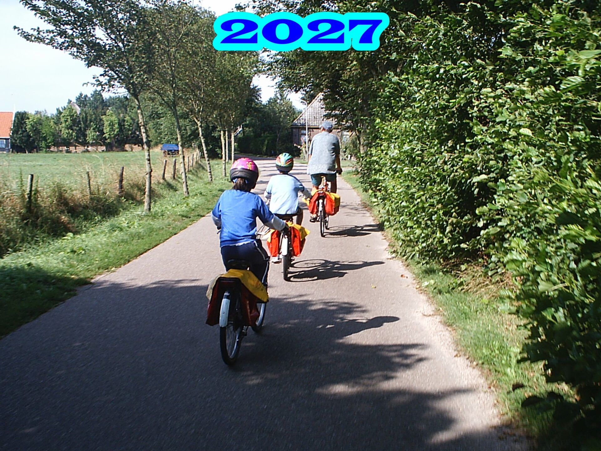 Holanda. Con niños en bici por el sur de Holanda