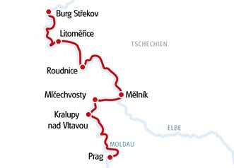 Mapa Documento Praga