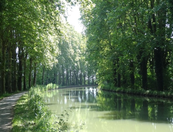 De Burdeos a Toulouse por el Canal de Garona