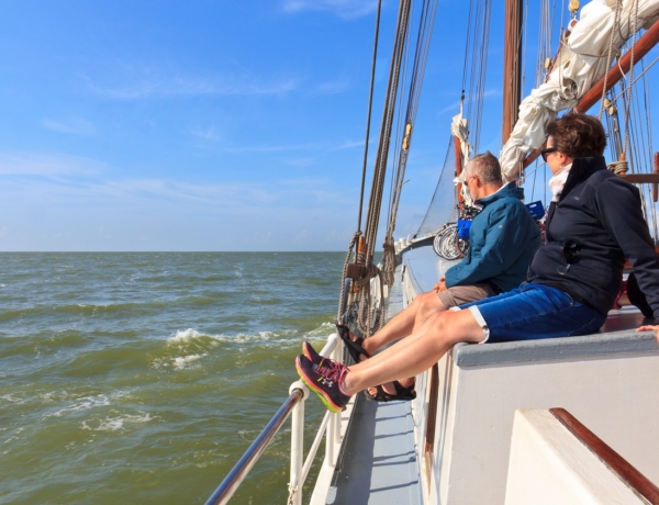 Lago IJsselmeer y el mar de Wadden en velero y bici